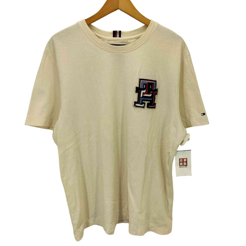 トミーヒルフィガー TOMMY HILFIGER 24SS モノグラムバッジTシャツ メンズ import:XL