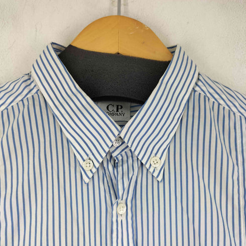 シーピーカンパニー C.P.COMPANY 08SS ストライプ L/S BD シャツ メンズ 39 /15 1/2