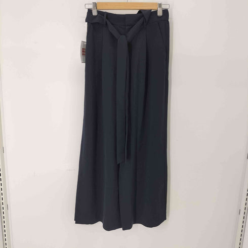 アルアバイル allureville ベルテッド1タックワイドスラックス レディース JPN:2