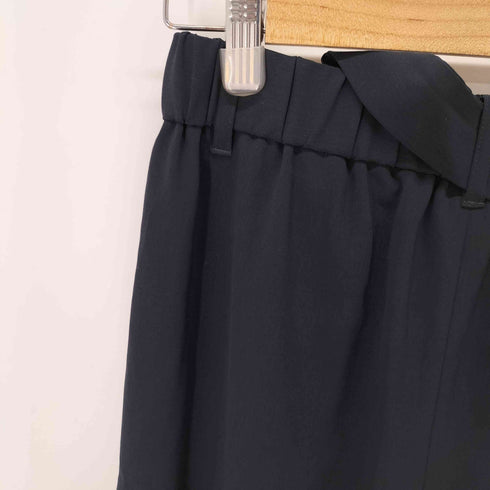 アルアバイル allureville ベルテッド1タックワイドスラックス レディース JPN:2