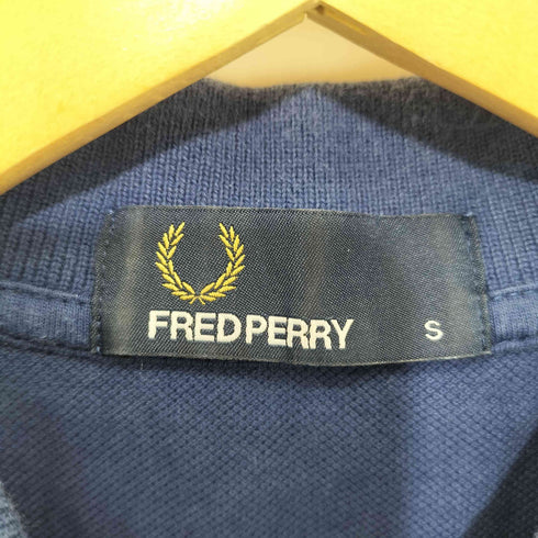 フレッドペリー FRED PERRY ワンポイント刺繍鹿の子ポロシャツ メンズ S