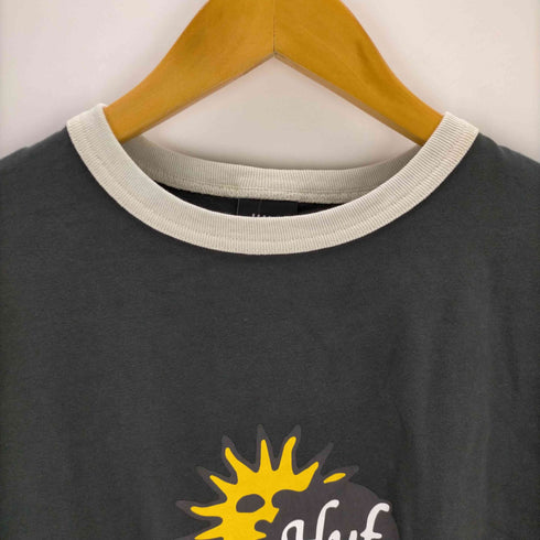 ハフ HUF TOTAL ECLIPSE RINGER TEE メンズ JPN:S