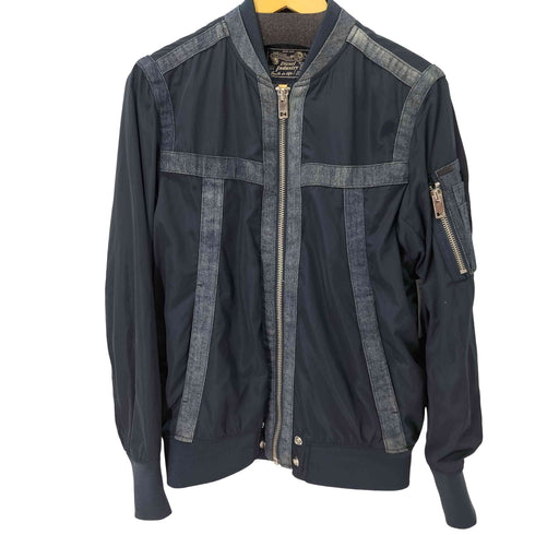 ディーゼル DIESEL デニム切替MA-1 メンズ import:S