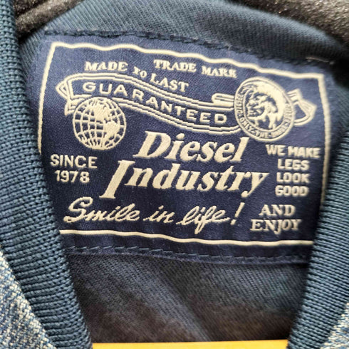 ディーゼル DIESEL デニム切替MA-1 メンズ import:S