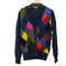 ピーエスポールスミス PS Paul Smith マルチカラーデザインカーディガン メンズ M