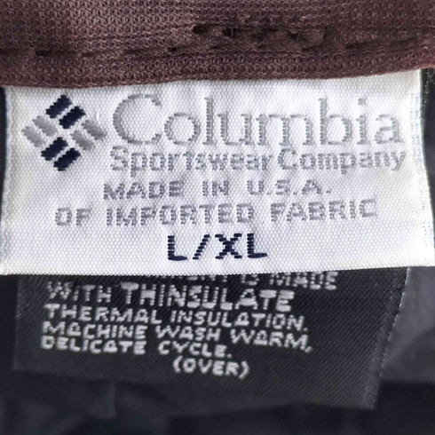 コロンビアスポーツウェア Columbia Sportswear 90S MADE IN USA ダックハンターカモ ハンティングキャップ メンズ