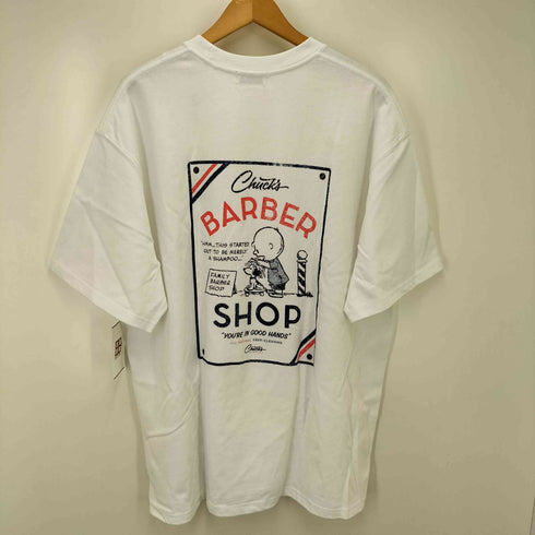 シップスエニィ SHIPS any キャラクタープリント カルチャー グラフィック バック プリント Tシャツ メンズ JPN:XL