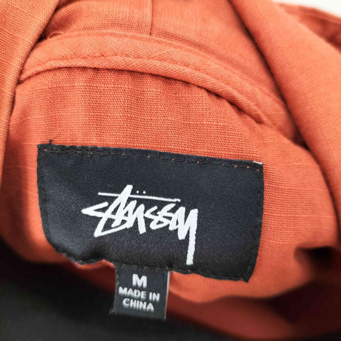ステューシー Stussy RIPSTOP PULLOVER バックプリントアノラックパーカー メンズ import:M