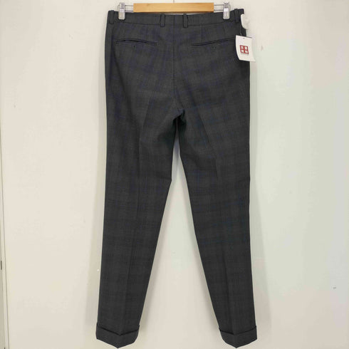 azabu tailor 千鳥格子 テーパードスラックス メンズ 085