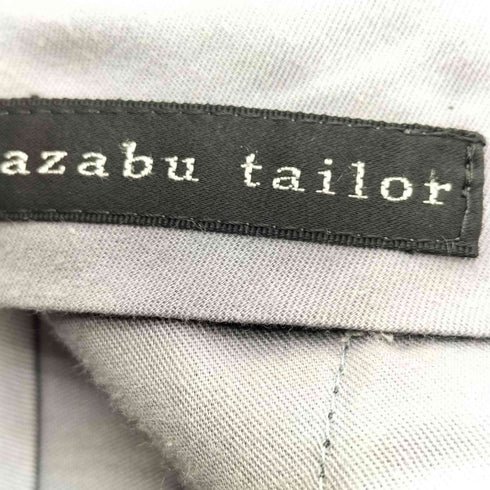 azabu tailor 千鳥格子 テーパードスラックス メンズ 085