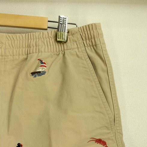 ポロラルフローレン POLO RALPH LAUREN STRETCH CLASSIC FIT 裾ポニー ヨット 帆船 刺繍 チノショーツ メンズ