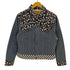 ヒステリックグラマー HYSTERIC GLAMOUR 3PATTERN MIX スクラッチジャケット レディース JPN:M