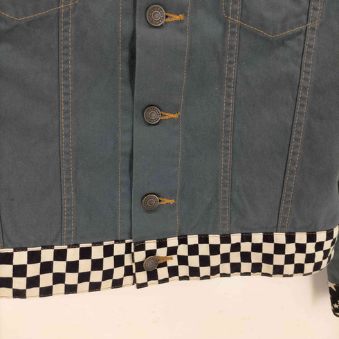 ヒステリックグラマー HYSTERIC GLAMOUR 3PATTERN MIX スクラッチジャケット レディース JPN:M