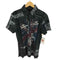 ジャックローズラブメゾン JACK ROSE Luv maison ニュースペーパー 総柄 プリント ポロ シャツ メンズ JPN:44