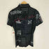 ジャックローズラブメゾン JACK ROSE Luv maison ニュースペーパー 総柄 プリント ポロ シャツ メンズ JPN:44