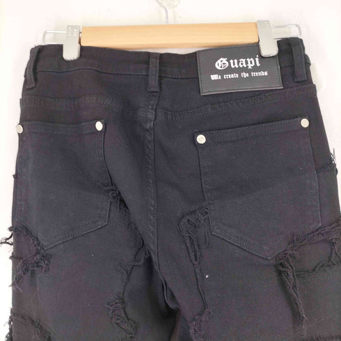 GUAPI フリンジフレアデニムパンツ メンズ 28