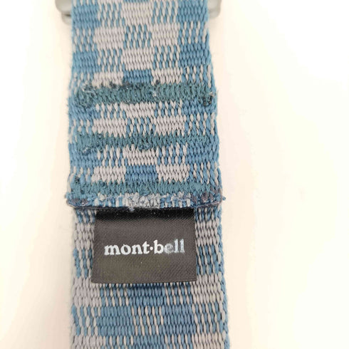 モンベル mont bell アルミバックル ウェブベルト メンズ