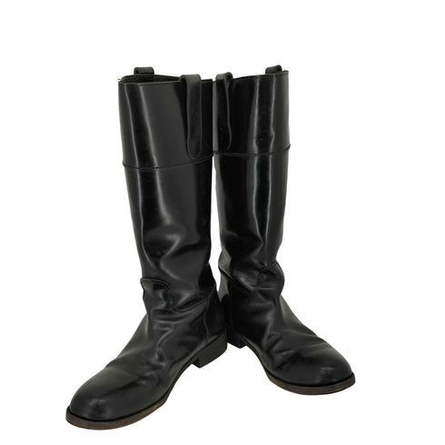 ジュンヤワタナベコムデギャルソン JUNYA WATANABE COMME des GARCONS バックジップ ロングブーツ レディース JPN:S