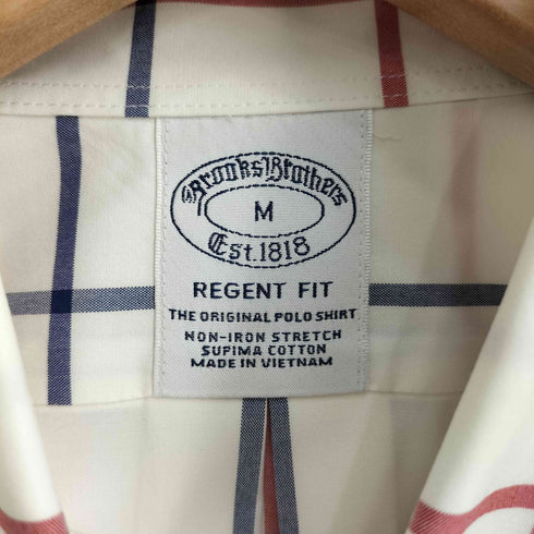 ブルックスブラザーズ BROOKS BROTHERS REGENT FIT ボタンダウン チェックシャツ メンズ import:M