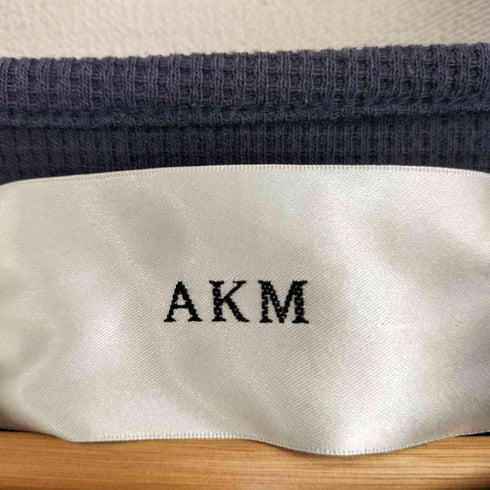 エーケイエム AKM クルーネックサーマルカットソー メンズ M