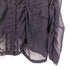 コムデギャルソンコムデギャルソン COMME des GARCONS COMME des GARCONS バックギャザーデザイン 開襟 4B シアー シャツ ジャケット レディース JPN:S