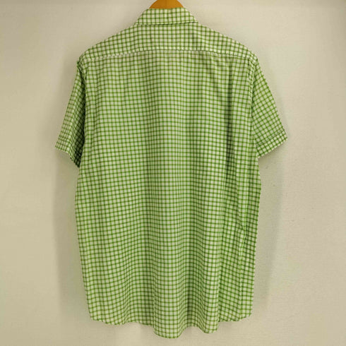 ポロジーンズカンパニーラルフローレン POLO JEANS COMPANY RALPH LAUREN ダブルポケット 半袖 チェックシャツ ビックサイズ メンズ import:XL