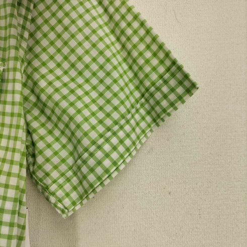 ポロジーンズカンパニーラルフローレン POLO JEANS COMPANY RALPH LAUREN ダブルポケット 半袖 チェックシャツ ビックサイズ メンズ import:XL