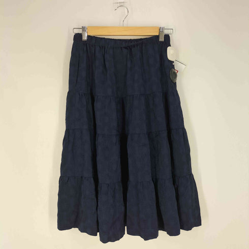 トリココムデギャルソン tricot COMME des GARCONS 花柄 ギャザー フレアスカート レディース