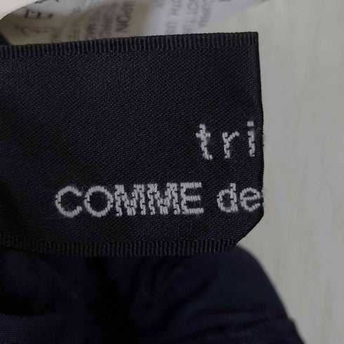 トリココムデギャルソン tricot COMME des GARCONS 花柄 ギャザー フレアスカート レディース