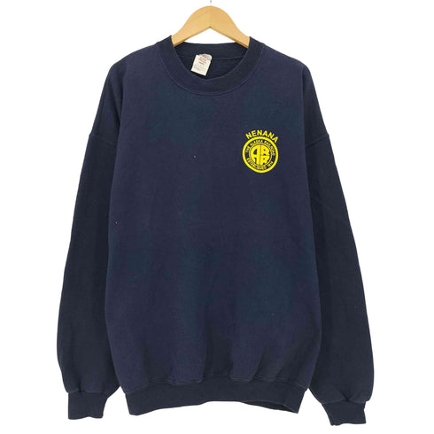 ジャージーズ JERZEES ホンジュラス製 NENANA THE ALASKA RAILROAD 企業ロゴ スウェット メンズ import:XL