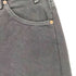 リーバイス Levis 90S~00S 575刻印 後染め ブラックデニムショーツ ジップフライ オレンジタブ メンズ