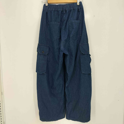 キャスパージョン CASPER JOHN Parachute denim cargo pants パラシュート デニム カーゴパンツ メンズ JPN:M