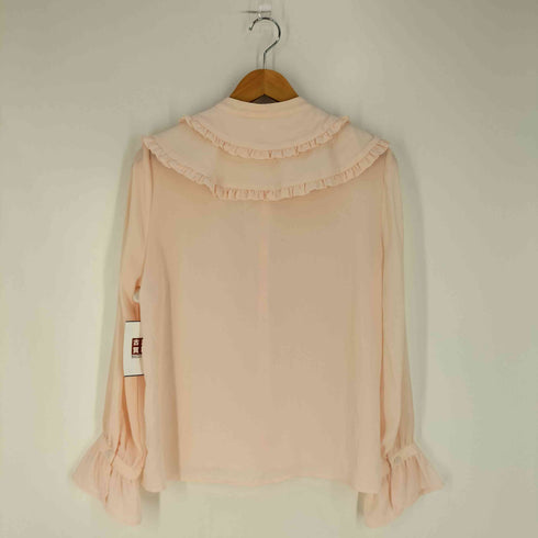 ザラ ZARA フリル リボン ブラウス レディース import:M