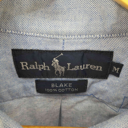 ラルフローレン RALPH LAUREN 90S BLAKE S/S BDシャツ メンズ import:M