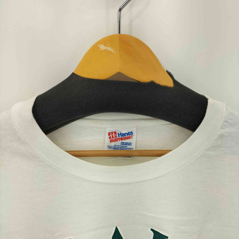 ヘインズ Hanes 90S 3段プリントクルーネックTシャツ メンズ JPN:L