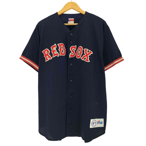 マジェスティック MAJESTIC REDSOX ベースボールシャツ メンズ
