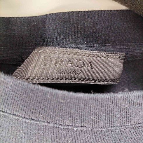 プラダ PRADA ナイロン切替 S/S ポケットTシャツ メンズ import:S