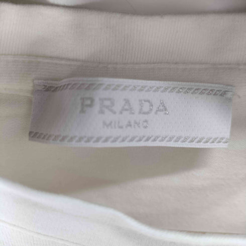 プラダ PRADA ナイロン切替 S/S ポケットTシャツ メンズ import:S