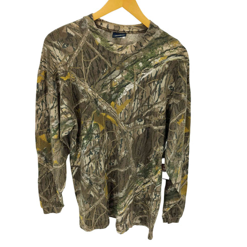 shadow branch リアルツリーカモ L/S Tシャツ メンズ import:L