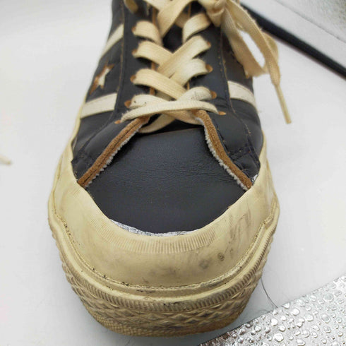 コンバース CONVERSE STAR&BARS US レザー レディース CONVERSE:4 1/2