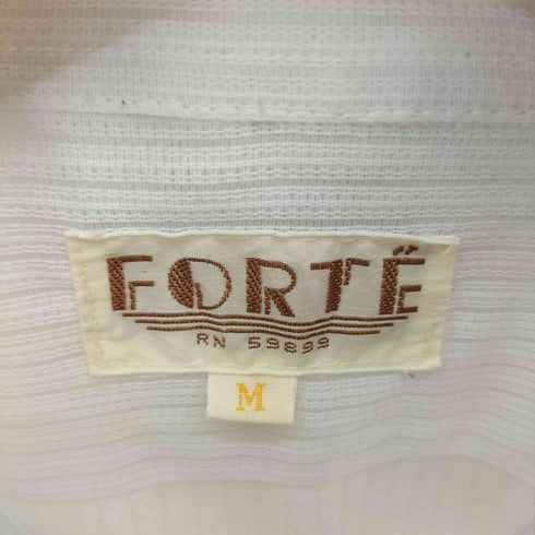FORTE シアー S/S シャツ メンズ import:M