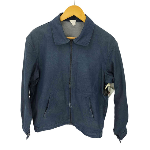 MADE IN FRANCE デニムジップブルゾン YKKジップ メンズ