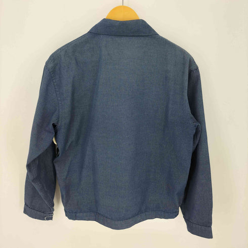 MADE IN FRANCE デニムジップブルゾン YKKジップ メンズ