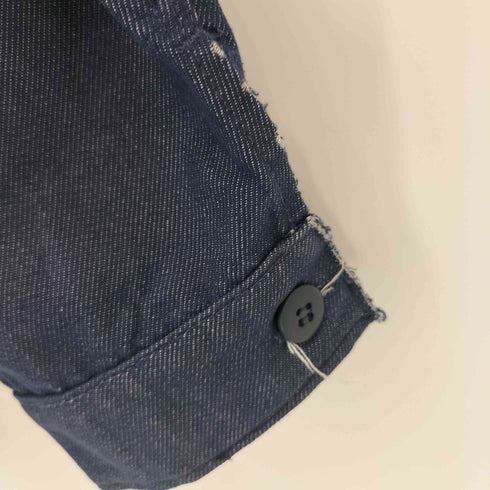 MADE IN FRANCE デニムジップブルゾン YKKジップ メンズ