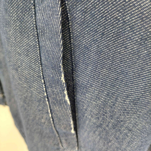 MADE IN FRANCE デニムジップブルゾン YKKジップ メンズ