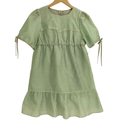 レイビームス Ray BEAMS 24ss パフスリーブ ティアード ミニ ワンピース レディース 1