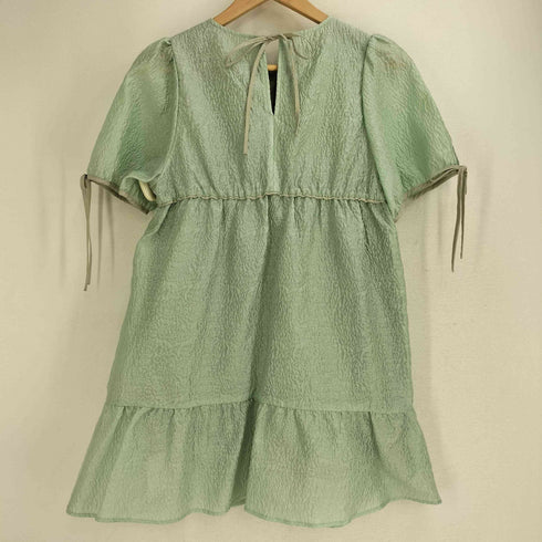 レイビームス Ray BEAMS 24ss パフスリーブ ティアード ミニ ワンピース レディース 1