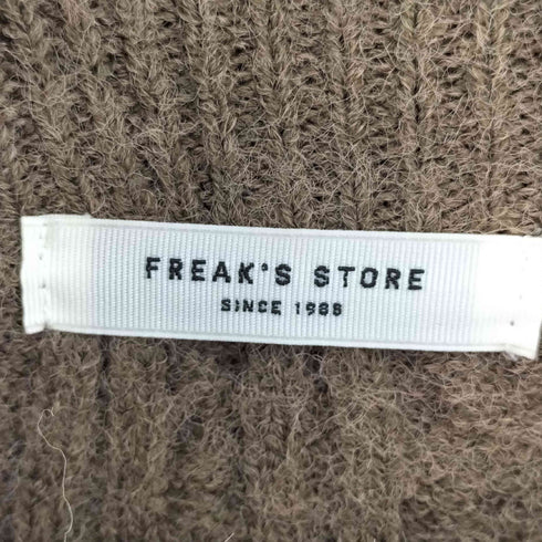 フリークスストア FREAKS STORE ケーブルニット ロングワンピース レディース FREE