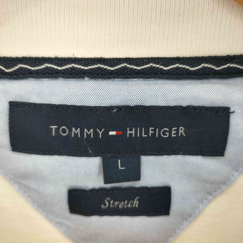 トミーヒルフィガー TOMMY HILFIGER ロゴ刺繍 鹿の子ポロシャツ メンズ JPN:L
