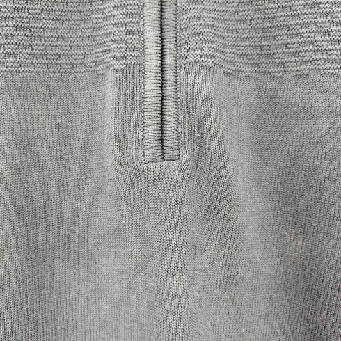 ボスヒューゴボス BOSS HUGO BOSS ロゴプリント ハーフジップニットセーター メンズ import:L
